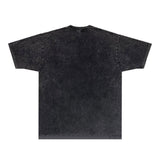 Purple Brand Distressed T Shirts Short Sleeve