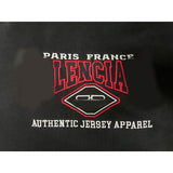 Men T-shirts Spring and Autumn Paris Red Embroidered Splicing Shirt Sweater Long Sleeve