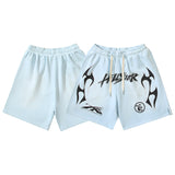 Hellstar Shorts Wash and Do Old Casual Shorts Summer