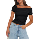 Women Tops Fashion Breathable Long Sleeves Top  (HZL0412)