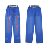 Hellstar Hoodie & Pants Wash Water Make Old Hoodies Sweater Trousers