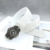 Chh Chrome Heart Belt Embroidery Belt Male