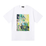 Purple Brand T Shirts Purple Micro Label Letter Pattern Printed Short Sleeve T-Shirt