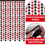 Themed Party Supplies Poker Theme Party Fringe Curtain – Casino Night Decorations