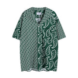 Rhude T Shirt Family Totem Casual Short Sleeve Shirt, Shorts