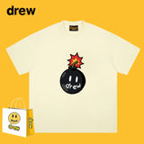 Drew T Shirts Short Sleeve T-shirt Loose Men