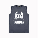 Purple Brand Tank T Shirts Sleeveless T-shirt Vest