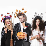 Halloween headband Halloween Headband – Pumpkin, Spider & Radiant Feather Design