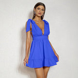 Women Dresses Fashion Casual Cool Dress (HWFS0410)