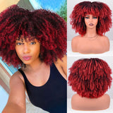 Women's Wigs Short Afro Curly Wig