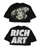 Street Unisex T-shirt Hip Hop Punk Vintage Short Sleeve