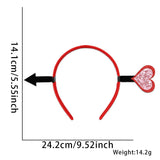Themed Party Supplies Bachelorette Party Heart Headband – Valentine’s Day Love-Themed Bar Accessories