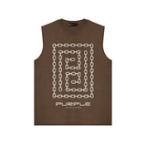 Purple Brand Tank T Shirts Sleeveless T-shirt Vest