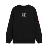 C.e sweatshirt fall and winter c.e casual design round neck sweatshirt one piece wholesale