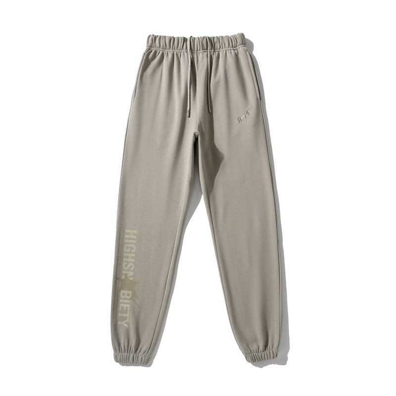 Bathing Ape Pan Embroidered Star Casual Trousers Tethered Casual Tights Sweatpants