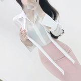 Women Sun Protection Shirt Sun Protection Lace-up Shirt