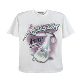Hellstar T Shirt Studios Attacks Tee Casual Short Sleeve T-Shirt