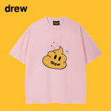 Drew T Shirts Short Sleeve Faeces Graffiti High Street