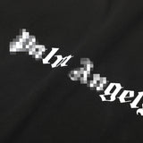 Palm Angels T Shirts Simple Letter Print Short Sleeve T-Shirt