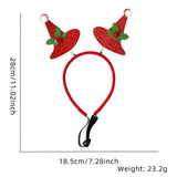 Themed Party Supplies Adjustable Christmas Pet Headband – Festive Holiday Dog Accessory