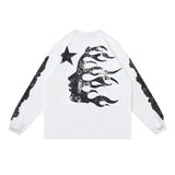 Hellstar long-sleeve T-shirt autumn, loose long-sleeve T-shirt