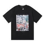 Purple Brand T Shirts Purple Micro Label Letter Pattern Printed Short Sleeve T-Shirt