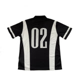 Rhude T Shirt Cross-border European and American trendy brand RHUDE badge letter half zipper mesh lapel short-sleeved T-shirt men's and women's high street polo shirt