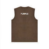Purple Brand Tank T Shirts Sleeveless T-shirt Vest
