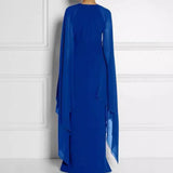 Women Party Dress Fashion Temperament Commute Evening Dress (Ss0416)