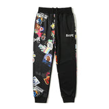 Bathing Ape Pants Men's and Women's Casual Pants