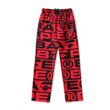 Bathing Ape Pants Shark Loose Casual Pants