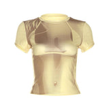 Women Tops Fashion Breathable Long Sleeves Top (HZL0412)