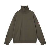 C.e sweatshirt batik washed high collar pullover for men and women