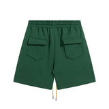 Rhude Shorts Embroidered Casual Sports Pocket Shorts