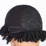 Women's Wigs Puffy Short Dreadlock Synthetic Wig