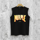 Purple Brand Tank T Shirts Sleeveless T-shirt Vest