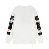 C.e sweatshirt spring & fall c.e spiral gene memory printing round neck sweatshirt