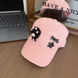 Y2k hot girl hat heavy industry cat claw baseball cap sunshade peaked cap men