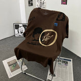 Mens T-shirts Travis Scott cactus Jack X Frag Trend Hiroshi Fujiwara T-shirts