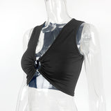 Women Tops Fashion Sexy Cool Vest (ZJ0415)