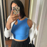 Women Tops Fashion Sexy Cool Vest (ZJ0415)