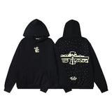 Hellstar Hoodie gradual change color retro hooded sweater
