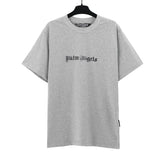 Palm Angels T Shirts Simple Letter Print Short Sleeve T-Shirt