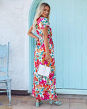 Women Dresses  Flirty and Feminine: Women's Leisure Dress with Charming Floral Print