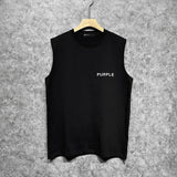 Purple Brand Tank T Shirts Sleeveless T-shirt Vest