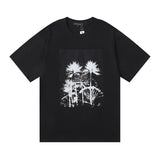 Purple Brand T Shirts Purple Micro Label Letter Pattern Printed Short Sleeve T-Shirt