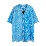 Rhude T Shirt Family Totem Casual Short Sleeve Shirt, Shorts