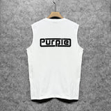 Purple Brand Tank T Shirts Sleeveless T-shirt Vest