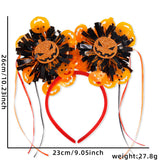 Halloween headband Halloween Large Headband – Colorful Long Tinsel Sticks