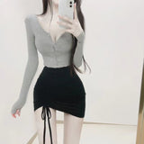 Women Sun Protection Shirt Camisole Short Cardigan Long-Sleeve Suit